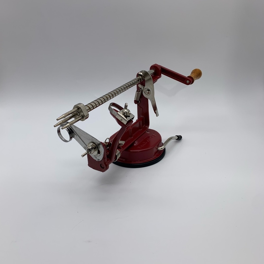 Back To Basics-Peel Away Suction Base Apple-Potato Peeler - Picture 4 of 11